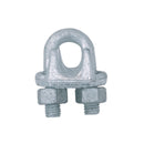 Galvanized Drop Forged Steel 5/8" Wire Rope Clips Marine Cable Clamps