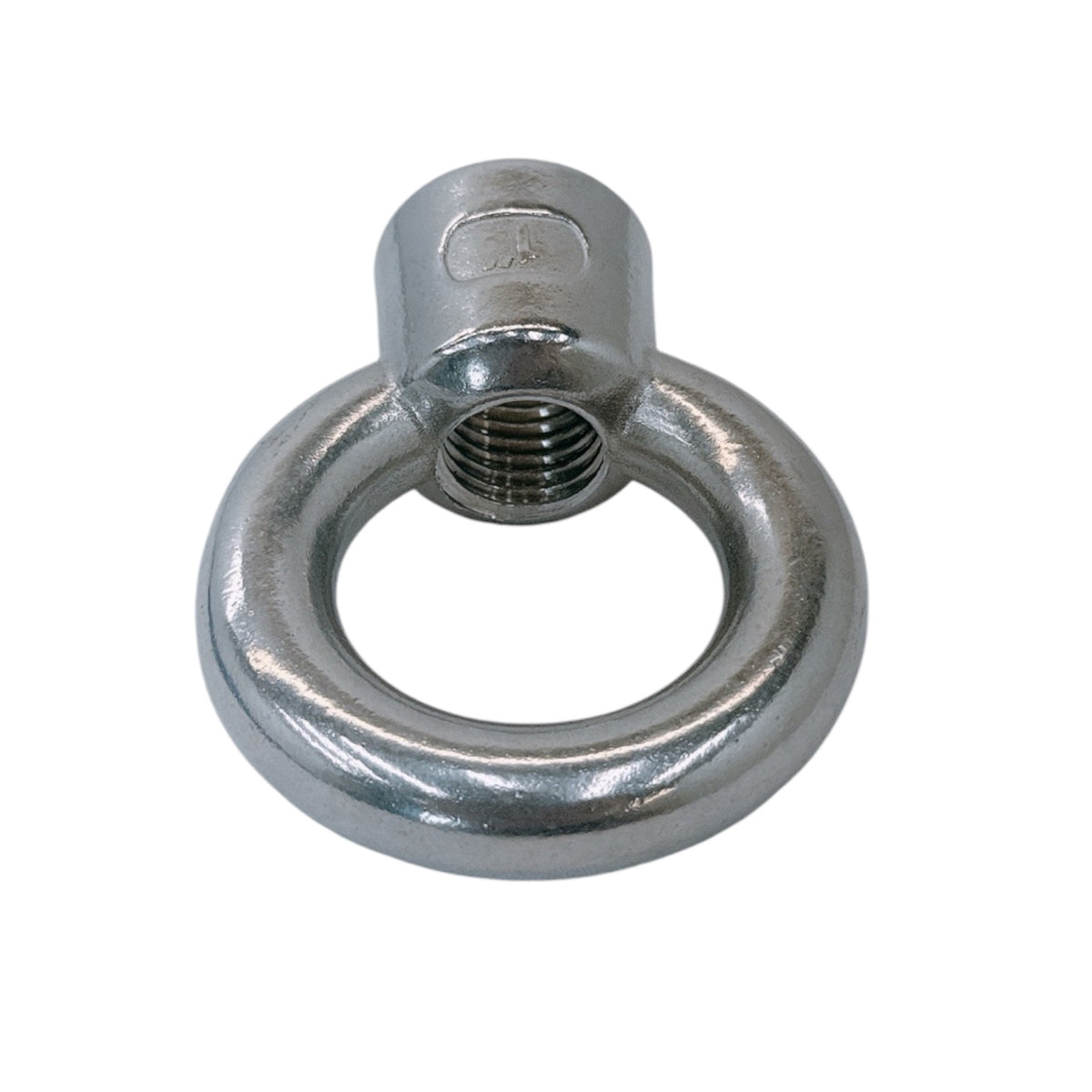 4 Pc Marine Grade T316 Stainless Steel 1" Lifting Eye Nut UNC Thread 7,500 Lbs WLL Eye Bolt Nut