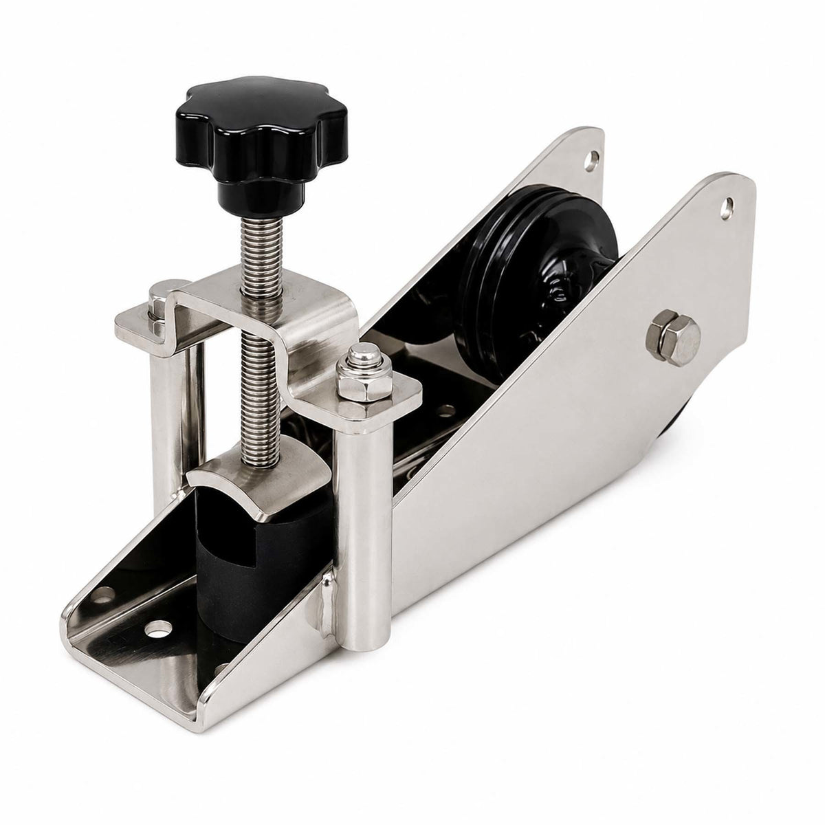 Boat Marine Grade T316 Stainless Steel 8-1/2" x 2" Bow Roller with Anchor Blocking Device