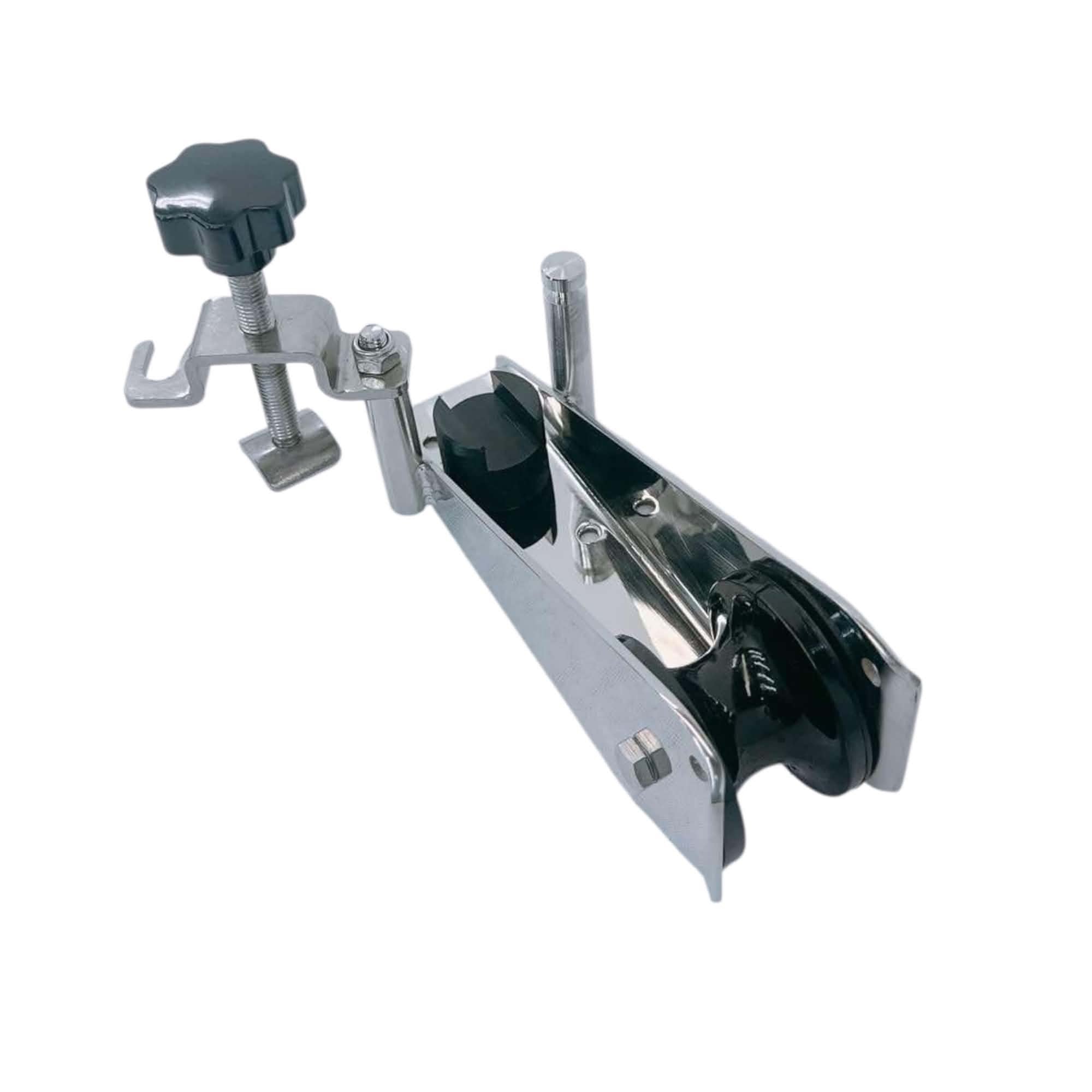Boat Marine Grade T316 Stainless Steel 8-1/2" x 2" Bow Roller with Anchor Blocking Device