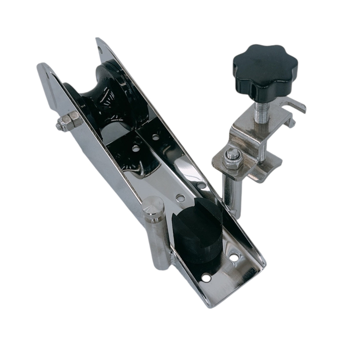 Boat Marine Grade T316 Stainless Steel 8-1/2" x 2" Bow Roller with Anchor Blocking Device