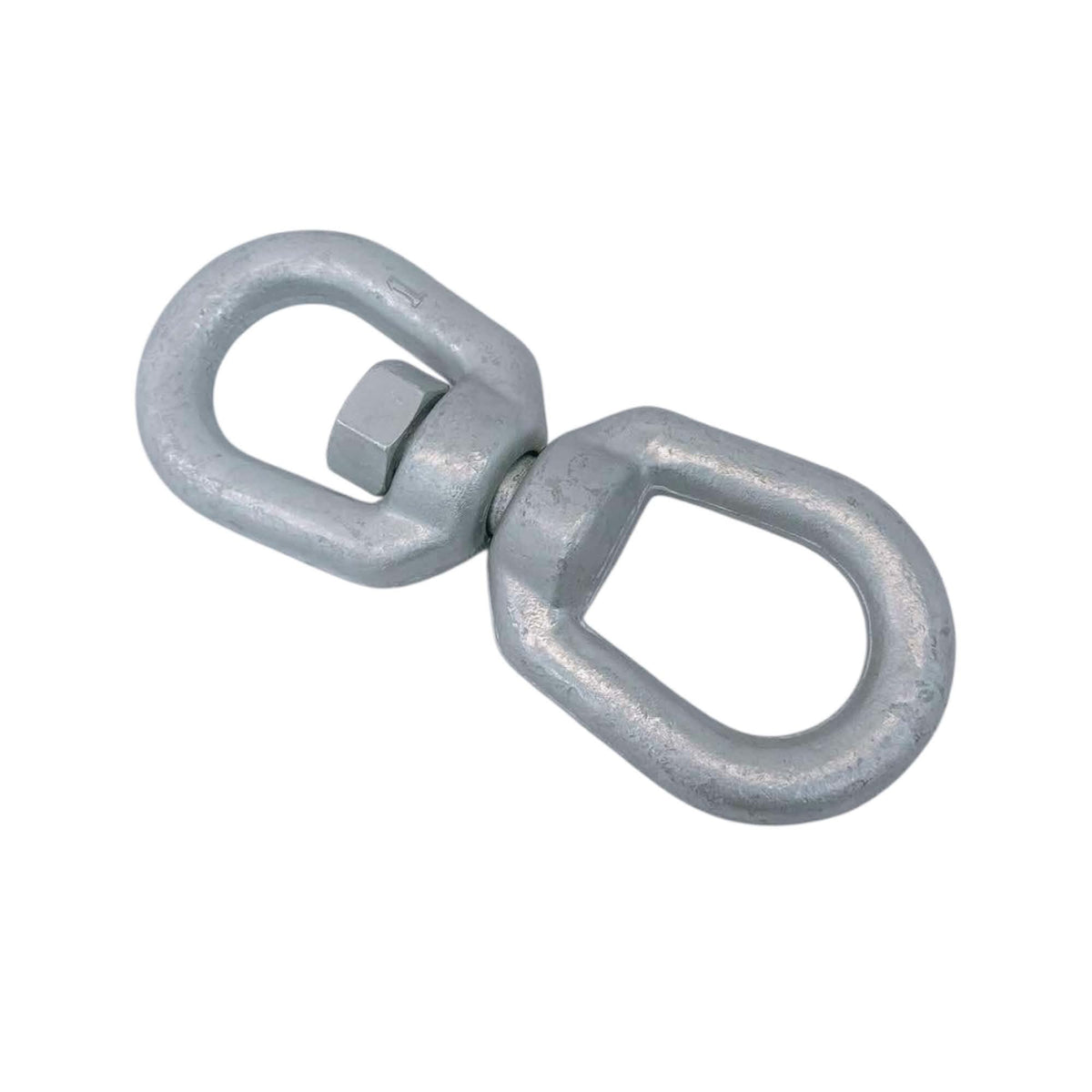 Marine Boat Mooring Hot Dipped Galvanized 1" Eye Eye Swivel 12,500 Lbs WLL