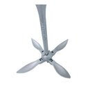 3.5 Lbs (1.5 KG) Hot Dipped Galvanized Folding Grapnel Anchor Boat Yacht Docking
