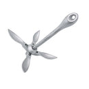 3.5 Lbs (1.5 KG) Hot Dipped Galvanized Folding Grapnel Anchor Boat Yacht Docking