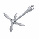 13 Lbs (6 KG) Hot Dipped Galvanized Folding Grapnel Anchor Boat Yacht Docking