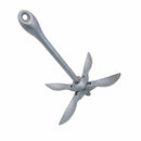 18 Lbs Hot Dipped Galvanized Folding Grapnel Anchor Boat Yacht Docking