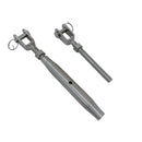 Marine Boat T316 Stainless Steel 5/8" Jaw & Jaw Pipe Turnbuckle 2,800 Lbs WLL