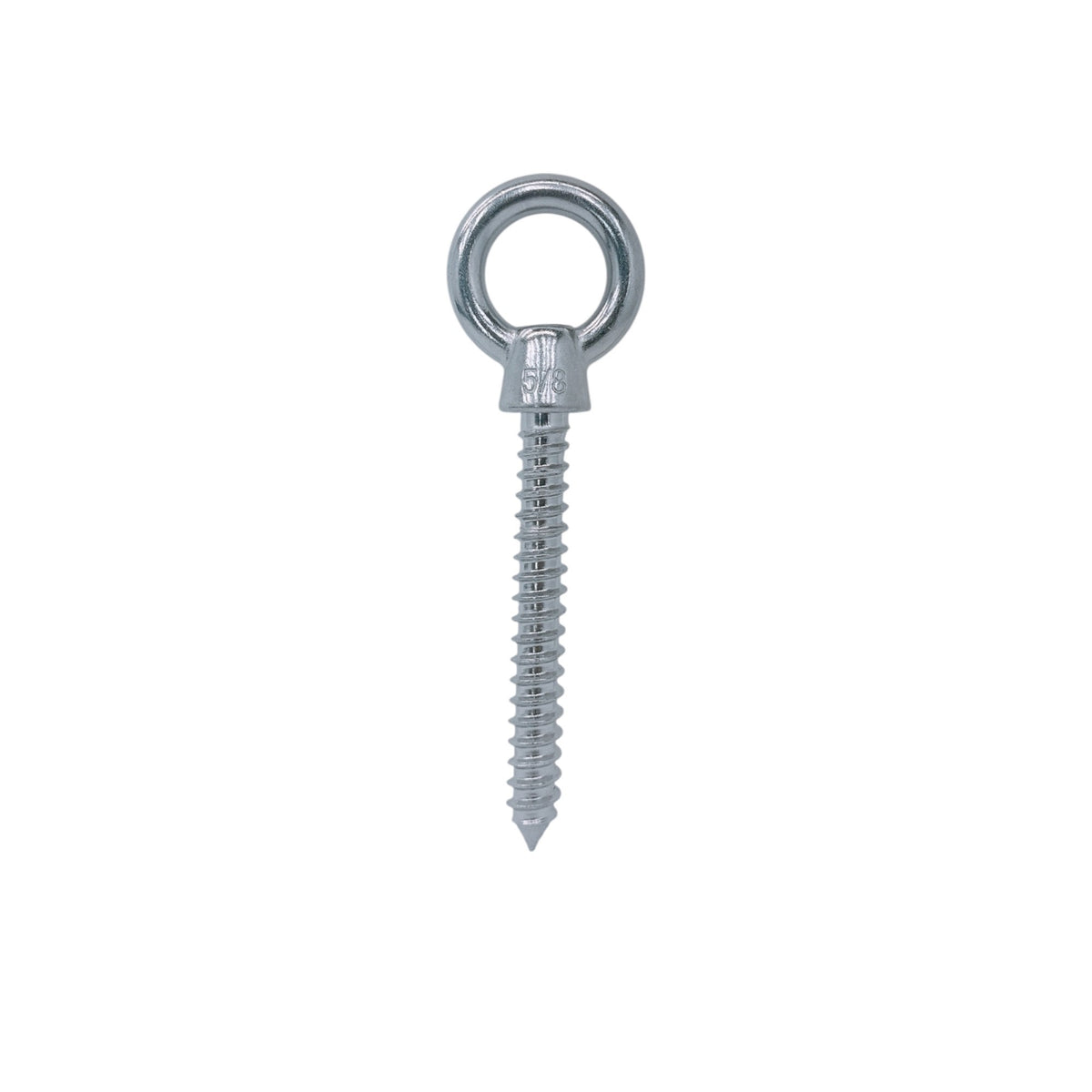 Marine Boat T316 Stainless Steel 5/8" x 5" Shoulder Lag Eye Bolt Screw Bolt