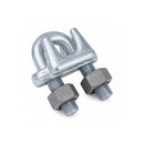 4 Pc Heavy Duty 1-1/8" Marine Hot Dipped Galvanized Drop Forged Wire Rope Clip Cable Clamp