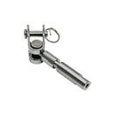 Stainless Steel Swageless Toggle Jaw for Cable, Marine Boat Wire Railing Jaw Fitting for Deck, Stair, Balcony, Dock, and Rigging Systems