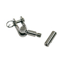 Stainless Steel Swageless Toggle Jaw for Cable, Marine Boat Wire Railing Jaw Fitting for Deck, Stair, Balcony, Dock, and Rigging Systems