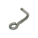 Stainless Steel Downhaul Hook for Marine Boat Rigging, Lifting Hook for Sailboat Lines, Rope, Chain, Dock Hardware, and Outdoor Use