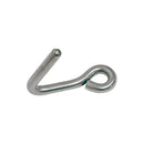 Stainless Steel Downhaul Hook for Marine Boat Rigging, Lifting Hook for Sailboat Lines, Rope, Chain, Dock Hardware, and Outdoor Use