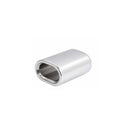 Marine Boat T316 Stainless Steel Wire Rope Oval Sleeves, Crimping Sleeves for Cable Railing, Rigging, Loop Ends, Boat, Dock, and Outdoor Use