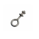 Marine Boat T316 Stainless Steel Welded Plain Eye Bolt, Rigging Lifting Hardware for Deck, Dock, Cable, Chain, and Rope