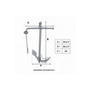 Heavy Duty 15KG Hot Dipped Galvanized Foldable Admiralty Anchor Boat Foldable Kedge Anchor