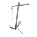 Heavy Duty 25KG Hot Dipped Galvanized Foldable Admiralty Anchor Boat Foldable Kedge Anchor