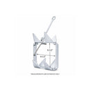 Heavy Duty 13 Lbs Hot Dipped Galvanized Fold-And-Hold Anchor Boat Sailing Yacht