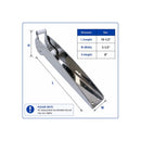Marine Boat T316 Stainless Steel 19-1/2" Anchor Bow Roller