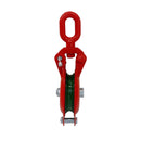 1 Ton Single Sheave Yarding Block Oval Eye Cable Wire Rope Snatch Block Pulley 2,000 Lbs WLL