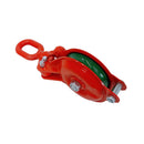 2 Ton Single Sheave Yarding Block Oval Eye Cable Wire Rope Snatch Block Pulley 4,000 Lbs WLL