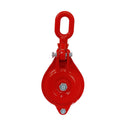 4 Ton Single Sheave Yarding Block Oval Eye Cable Wire Rope Snatch Block Pulley 8,000 Lbs WLL