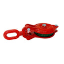 Single Sheave Yarding Block Cable Wire Snatch Block Pulley for Rigging, Towing, Logging, Pulling, and Wire Rope Use