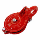 Cable Wire Shackle Pulley, Single Sheave Yarding Block for Wire Rope, Logging, Rigging, Winching, and Towing