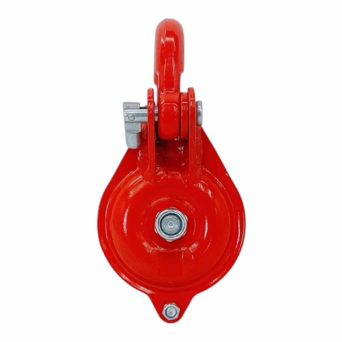 Cable Wire Shackle Pulley, Single Sheave Yarding Block for Wire Rope, Logging, Rigging, Winching, and Towing