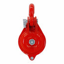 Cable Wire Shackle Pulley, Single Sheave Yarding Block for Wire Rope, Logging, Rigging, Winching, and Towing