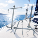 Hot Dipped Galvanized Foldable Admiralty Anchor, Boat Foldable Kedge Anchor for Yacht, Sailboat, Docking, and Mooring