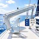 Heavy Duty Hot Dipped Galvanized Steel Bruce Anchor Style Boat Anchor For Yatch