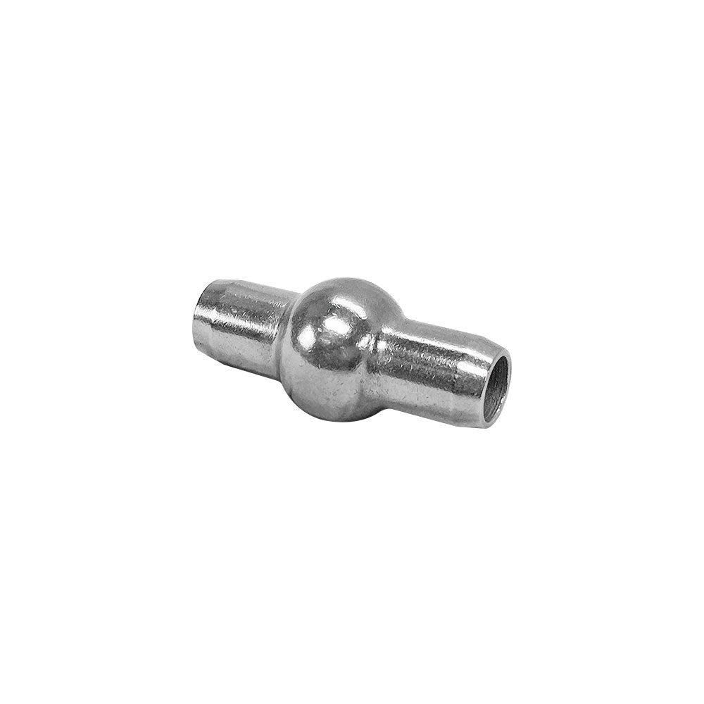 10 Pc Set T316 Stainless Steel Double Shank Ball Swage Fitting Terminal, Cable Wire Rope End Fitting for Marine, Rigging, Railing