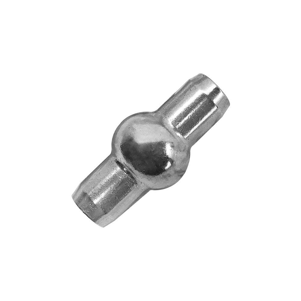 10 Pc Set T316 Stainless Steel Double Shank Ball Swage Fitting Terminal, Cable Wire Rope End Fitting for Marine, Rigging, Railing