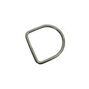 4 Pc Set Marine Boat Stainless Steel D-Ring, Yacht Sailing Hardware for Deck, Dock, Rope, Line, Strap, Tie Down Use