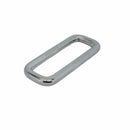 4 Pc Set Marine Stainless Steel Rectangular Ring Link, Mil Spec Hardware for Rigging, Straps, Webbing, Rope