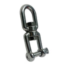 Stainless Steel T316 Eye Jaw Swivel, Marine Mooring Swivel Connector for Boat, Anchor, Chain, Rope, Dock, Rigging, and Sailing Hardware