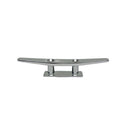 4 Pc Set Marine Boat T316 Stainless Steel Low Flat Cleat, Flat Top Dock Deck Rope Cleat for Yacht, Sailboat, Mooring