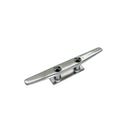4 Pc Set Marine Boat T316 Stainless Steel Low Flat Cleat, Flat Top Dock Deck Rope Cleat for Yacht, Sailboat, Mooring