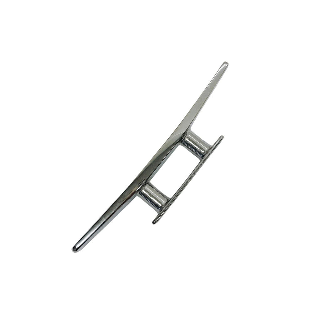 4 Pc Set Marine Boat T316 Stainless Steel Low Flat Cleat, Flat Top Dock Deck Rope Cleat for Yacht, Sailboat, Mooring