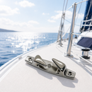 10 Pc Set Marine Stainless Steel Skene Chocks, Top Mount Dock Deck Rope Chocks for Boat, Yacht, Sailboat