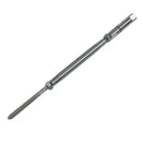 10 Pc Set Marine T316 Stainless Steel Swageless and Lag Turnbuckle for Cable Wire Rope, Deck Railing Terminal Fitting