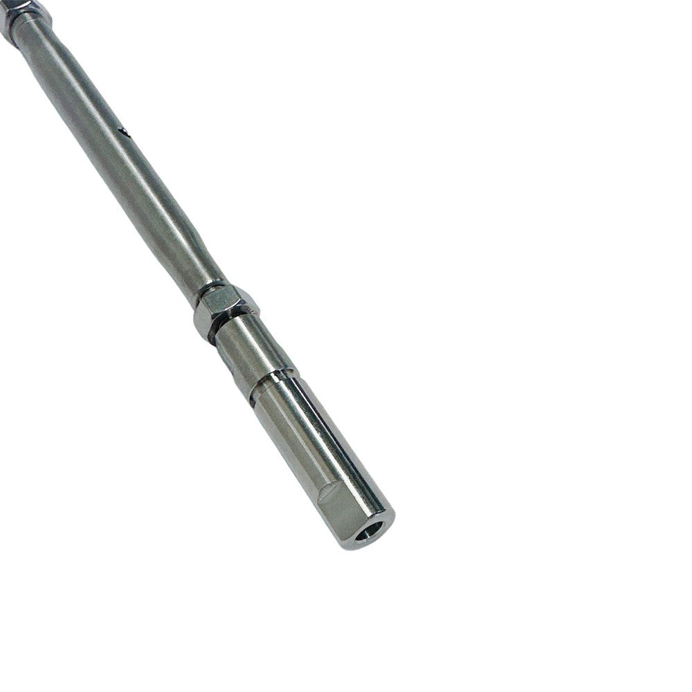 10 Pc Set Marine T316 Stainless Steel Swageless and Lag Turnbuckle for Cable Wire Rope, Deck Railing Terminal Fitting