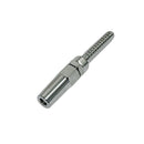 4 Pc Set Marine Boat Stainless Steel Swageless Lag Stud for Cable Rail, Wire Rope Railing Terminal Fitting for Deck, Stair, Balcony