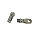 4 Pc Set Marine Boat T316 Stainless Steel Swageless Eye Terminal for Cable Rail, Wire Rope Railing End Fitting for Deck, Stair, Balcony