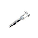 4 Pc Set Marine Boat Stainless Steel Swageless Toggle for Cable Railing, Wire Rope Railing Terminal Fitting for Deck, Stair, Balcony
