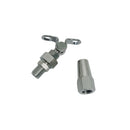 4 Pc Set Marine Stainless Steel Swageless Deck Toggle for Cable Rail, Wire Rope Railing Terminal Fitting for Deck, Stair, Balcony