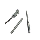 4 Pcs Set Marine T316 Stainless Steel Swageless and Toggle Turnbuckle for Cable Rail, Wire Rope Railing Tensioner for Deck, Stair, Dock