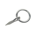 10 Pc Set Marine Stainless Steel Ring Nail Link Connector, Welded Ring Hardware for Yacht, Sailing, Boat, Rope, Chain