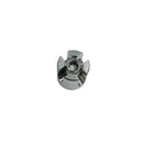10 Pc Set Marine Boat T316 Stainless Steel Cross Cable Clamp, Wire Rope Clip for Cable Railing, Rigging, and Outdoor Use